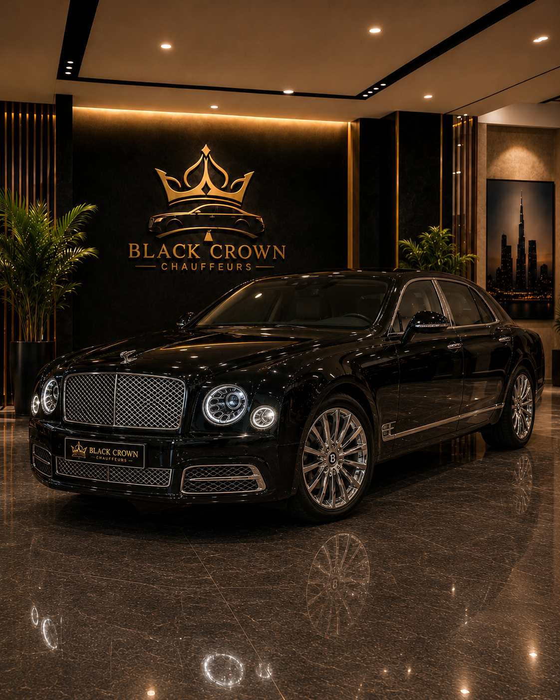 Bentley Mulsanne ultra-luxury chauffeur sedan