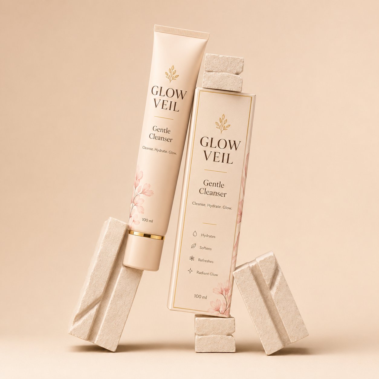 Glow Veil Gentle Cleanser editorial photo