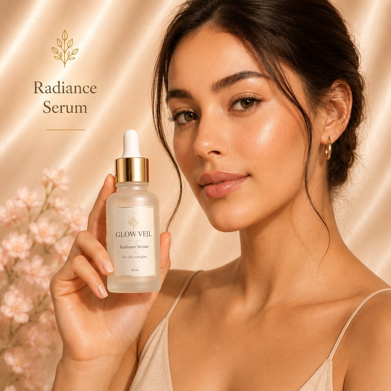 Glow Veil serum skincare ritual